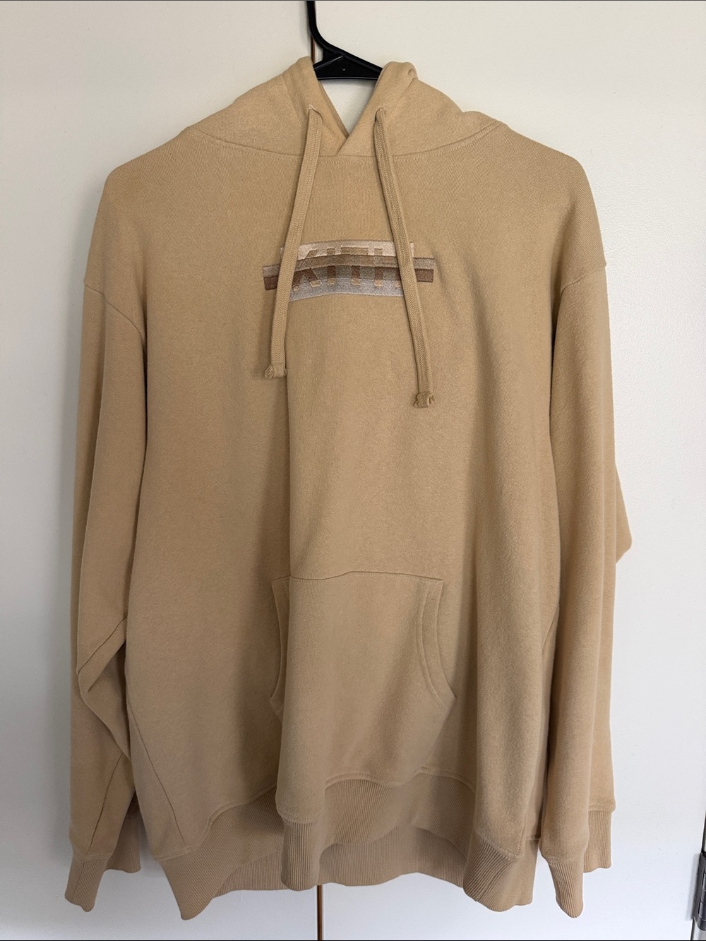 Kith Tan Hoodie Sweatshirt - Casual Pullover